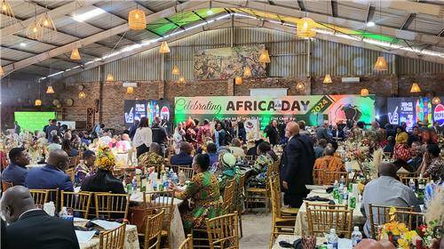 아프리카의 날 61주년 행사 짐바브웨 자유박물관에서 열린 아프리카의 날 61주년 행사(2024.5.29. 저자 촬영) [이은별 제공. 재판매 및 DB 금지]