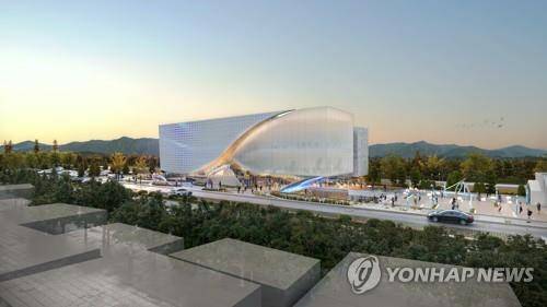 아트전시관 및 문화의 뜰 설계공모 당선작 조감도 [울산시 북구 제공. 재판매 및 DB 금지]