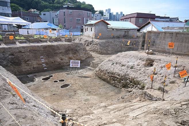 공주 대통사지 발굴현장  [충남 공주시 제공. 재판매 및 DB 금지]