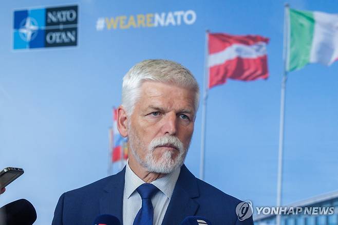 페트르 파벨 체코 대통령 [EPA 연합뉴스 자료사진. 재판매 및 DB 금지]