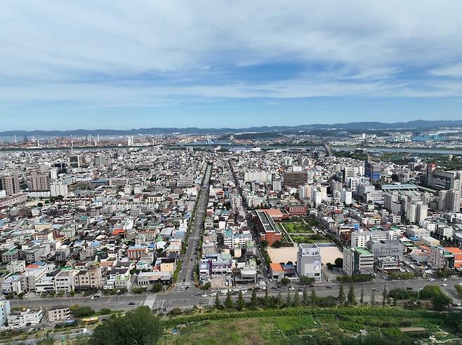 포항시내 전경<포항시 제공>