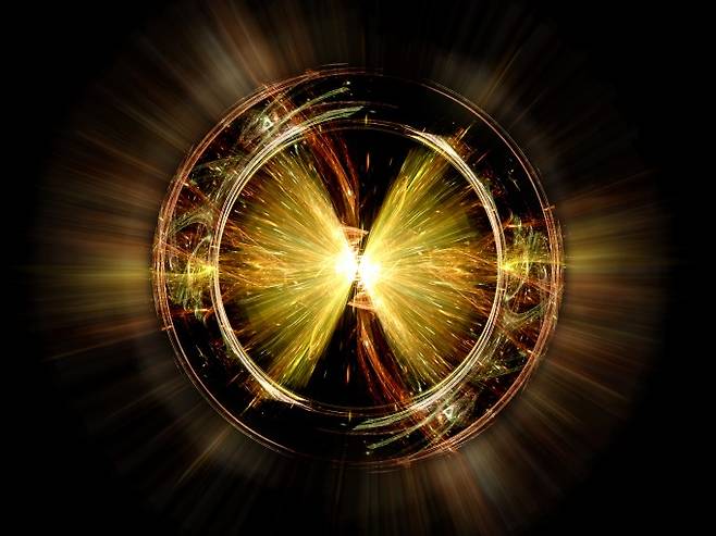 우주의 기본입자인 뮤온을 충돌시키면 유럽입자물리연구소(CERN)의 거대강입자가속기(LHC)보다 적은 비용으로 지금껏 발견하지 못한 새로운 입자와 현상을 탐색할 수 있을 것으로 기대된다. 게티이미지뱅크 제공