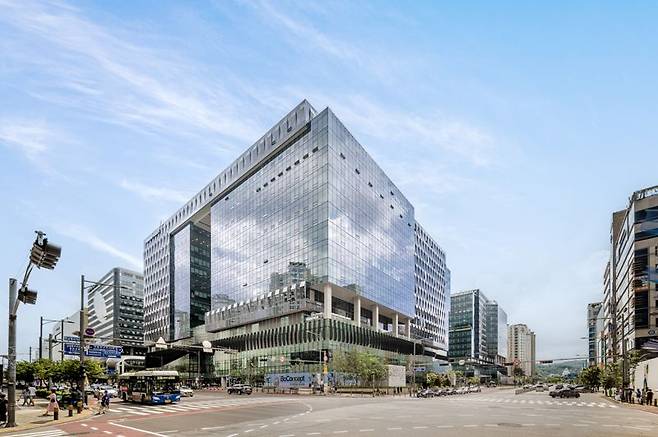 판교 테크원 타워 전경. 미래에셋자산운용 제공