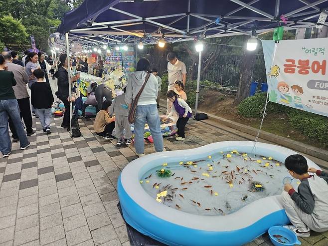 지난 5월 중구 서울역센트럴자이 아파트 단지내에서 진행된 행사.