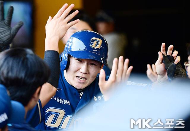 박민우는 12일 고척 키움전에서 천금 같은 동점타를 날렸다. 사진=김영구 기자