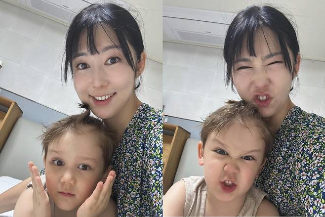 결혼하지 않고 정자를 기증받아 아들 젠을 낳은 사유리가 인생철학을 밝혔다. /사진=인스타그램 갈무리