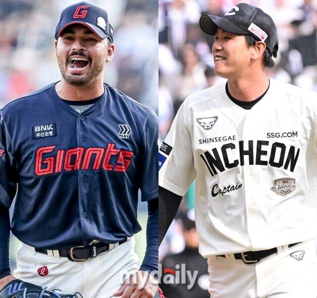 롯데 자이언츠 알렉 감보아, SSG 랜더스 김광현./롯데 자이언츠, 마이데일리