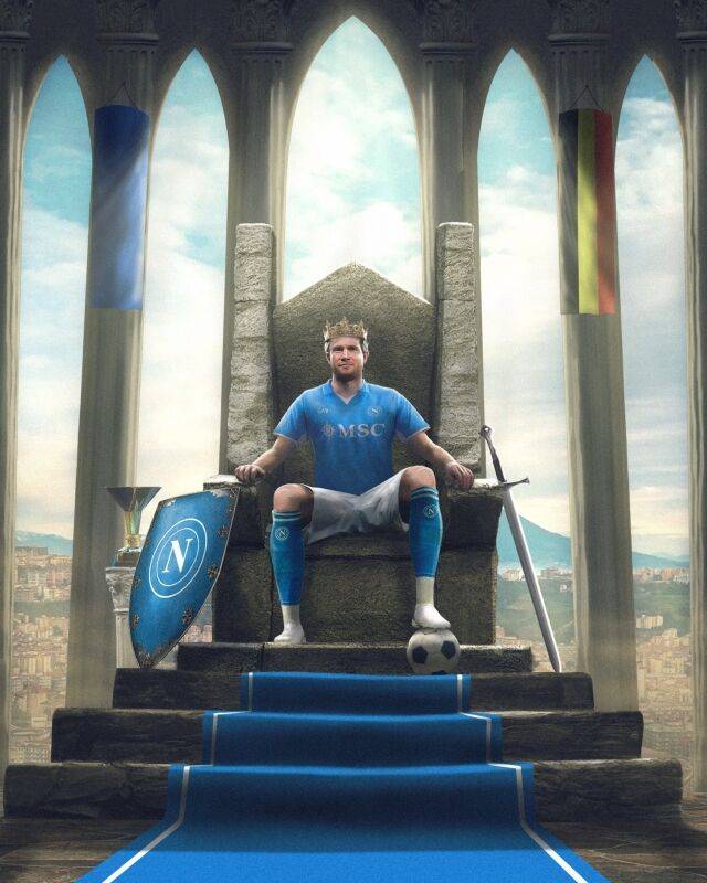 케빈 더 브라위너./SSC 나폴리