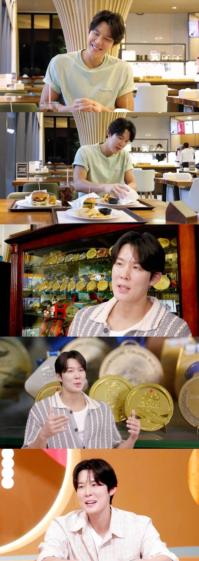 [서울=뉴시스] 대한민국을 빛낸 전 수영선수 박태환이 13일 오후 8시 30분 방송되는 KBS 2TV 예능물 '신상출시 편스토랑'에 출연한다. (사진=KBS 2TV '신상출시 편스토랑' 제공) 2025.06.13. photo@newsis.com  *재판매 및 DB 금지