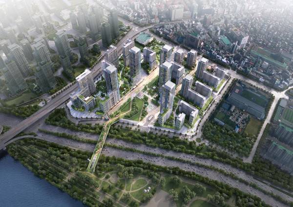 압구정 2구역 조감도. 사진 제공=서울시