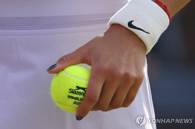윔블던 테니스대회 공인구 [로이터=연합뉴스]