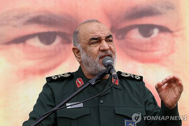 호세인 살라미 [AFP 연합뉴스 자료사진 재판매 및 DB 금지]