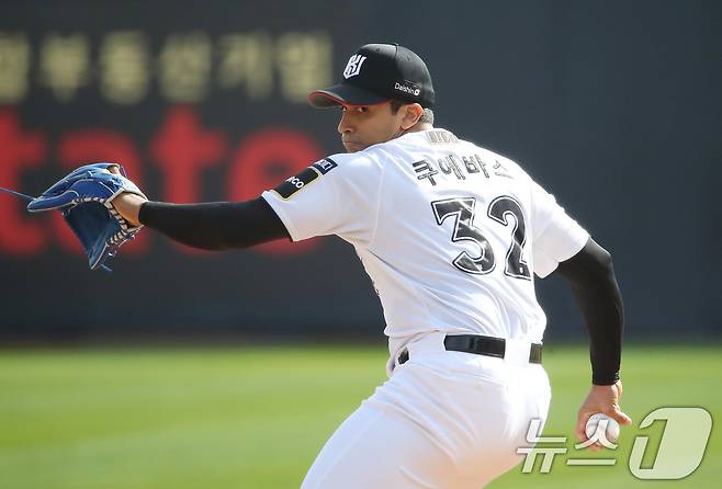 KT 위즈 윌리엄 쿠에바스. /뉴스1 DB ⓒ News1 임세영 기자