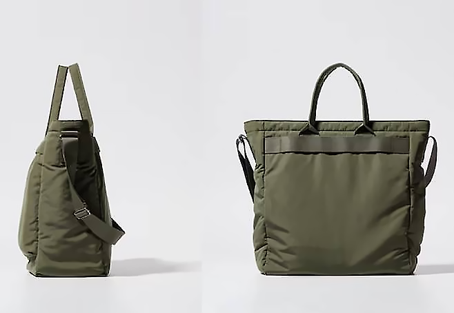 일본 SPA 브랜드 유니클로에서 판매하고 있는 ‘2WAY유틸리티숄더백’. 요시다 포터와 비슷한 분위기를 내지만 가격은 90%가량 저렴하다. 유니클로 제공