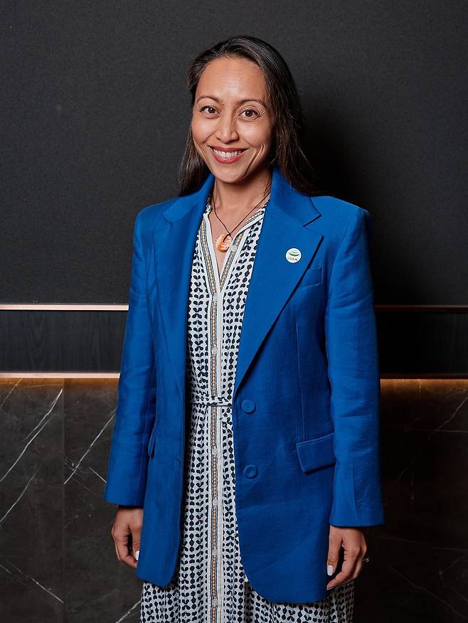 레진 비스코 리 신임 괌정부관광청장. 괌정부관광청 제공.