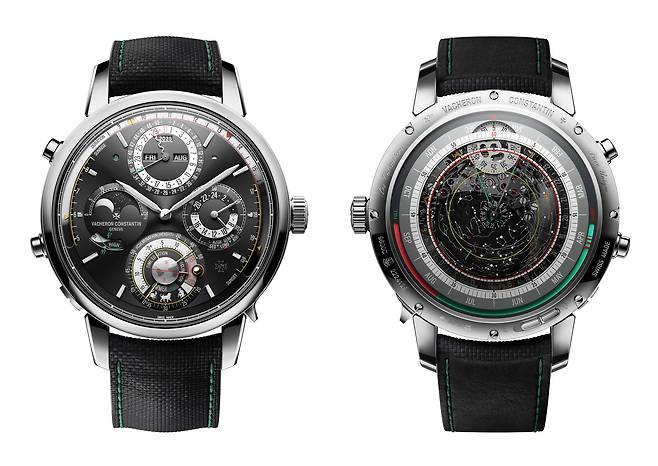 시계 앞뒤를 꽉 채운 41개의 기능. 복잡하지만 가독성을 최대한 살리는 데 집중했다. 사진 바쉐론 콘스탄틴