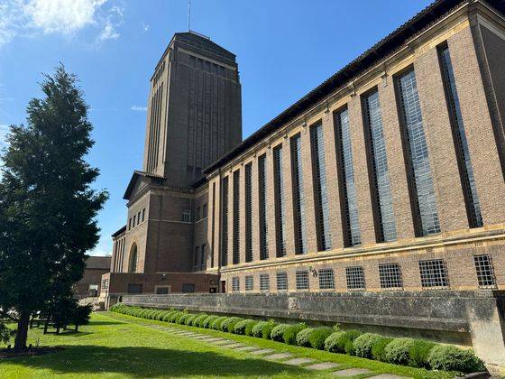 케임브리지대 도서관의 외관. [사진 오지연]