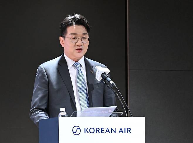 조원태 한진그룹 회장.  사진=뉴스1