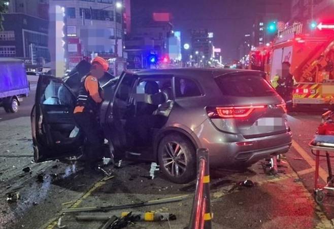 사고 현장. 인천소방본부 제공.