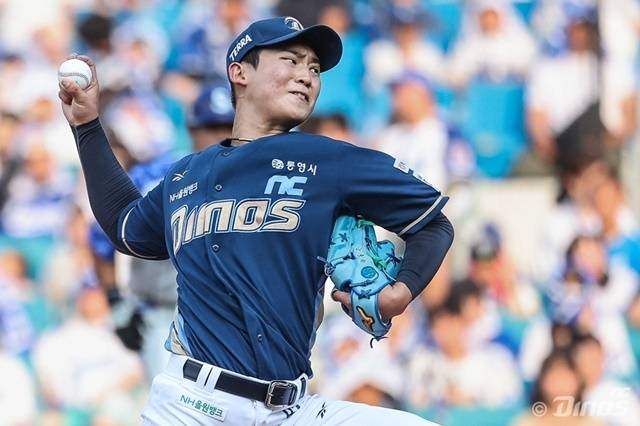 신영우는 8일 대구 삼성전에서 역투했다. 사진=NC 제공