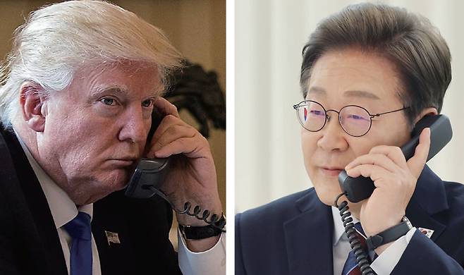 도널드 트럼프 미국 대통령, 이재명 대통령 ⓒAFP 연합·연합뉴스