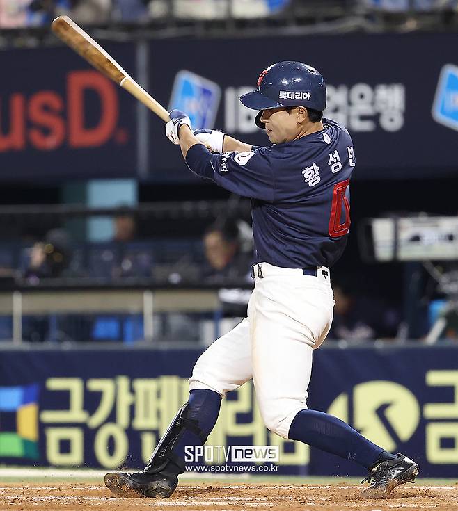 ▲ 황성빈을 시작으로 한 롯데 야수진의 줄부상은 당장 해결될 문제가 아니라는 점에서 고민이 더 크다 ⓒ곽혜미 기자