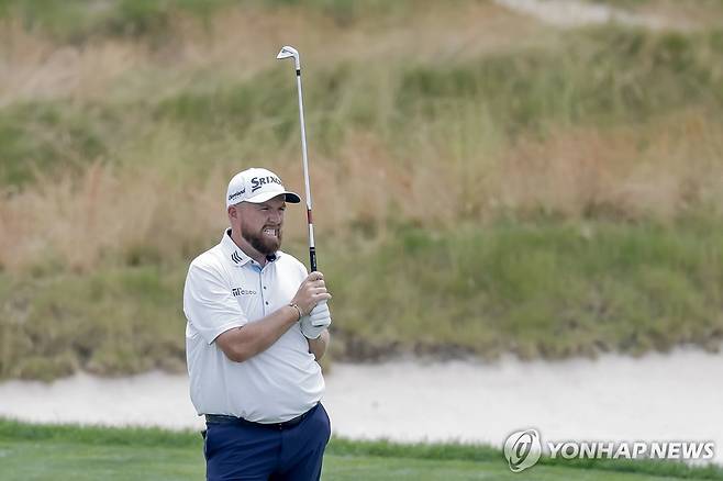 인상 찡그리는 라우리 [EPA=연합뉴스]