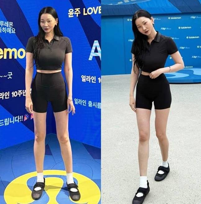 '신이 내린 몸매'라 불리는 장윤주는 완벽한 비율을 자랑한다. [사진=장윤주 SNS]