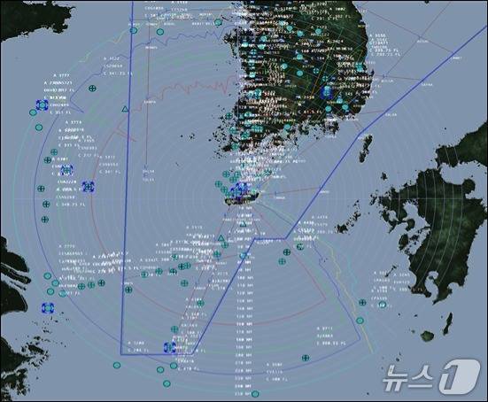 제주남단 공역(한국공항공사 제공.재판매 및 DB금지) / 뉴스1