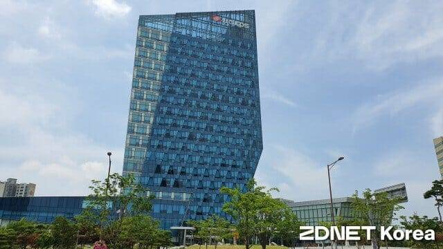 한전KPS 나주 본사 전경.