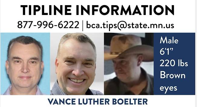 14일 미국 미네소타주에서 주 의원을 살해한 혐의를 받는 밴스 보엘터 사진./미네소타주