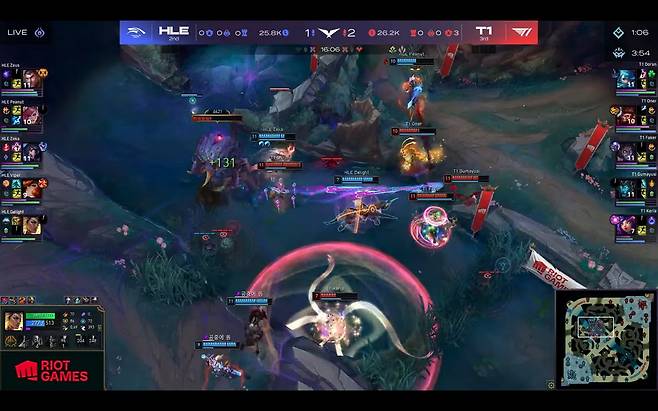 2025 로드 투 MSI 중계화면