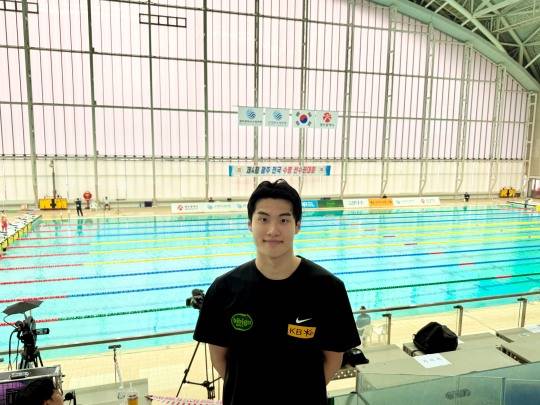 광주 전국수영선수권대회 남자 일반부 개인혼영 200ｍ에서 1위를 차지한 황선우. 사진[연합뉴스]