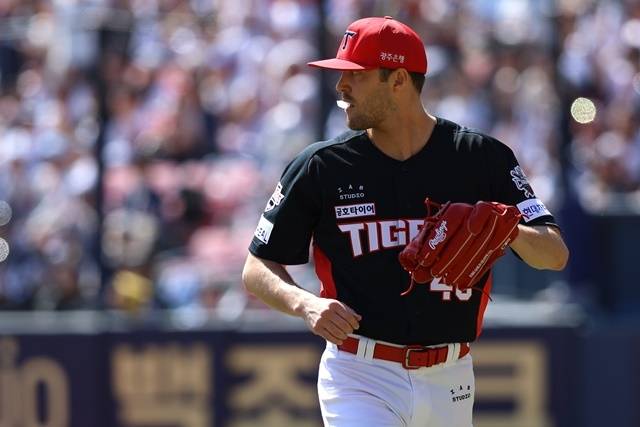 네일은 15일 창원 NC전에서 좋은 투구를 펼쳤다. 사진=KIA 제공