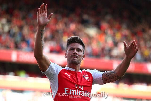 아스날 FC 시절의 올리비에 지루. /게티이미지코리아