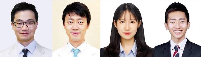 사진 왼쪽부터 분당서울대병원 정신건강의학과 명우재 교수, 삼성서울병원 원홍희 교수, 안예은