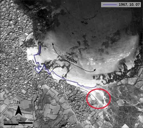 1967년 제주 월정 백사장 [해양수산부 연안포털 제공.재판매 및 DB 금지]