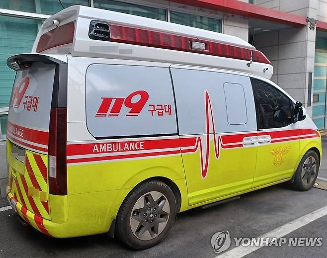 119구급대 구급차 [연합뉴스 자료사진]