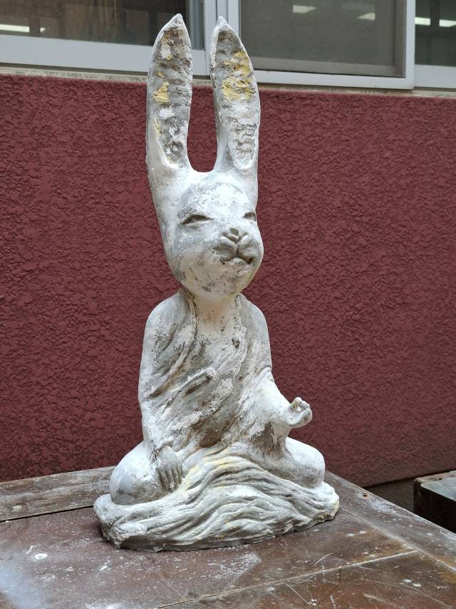 김종구, 토끼의 바램(2025). 작가 제공