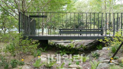 김태원 작가의 ‘삼삼원‘. (사진=한국수목원정원관리원 제공)