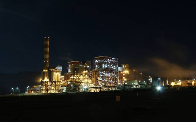 칠레 코크레인 화력발전소 전경.(사진=Electrica Cochrane AES Gener)