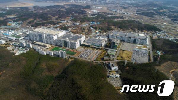 LG디스플레이 파주사업장 전경. (LG디스플레이 제공) ⓒ News1 강태우 기자