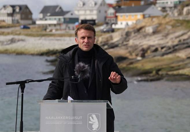 에마뉘엘 마크롱 프랑스 대통령. AFP연합뉴스