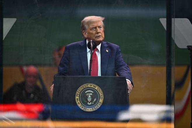 도널드 트럼프 미국 대통령. EPA연합뉴스