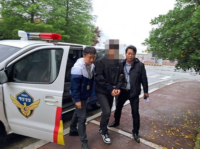 신종 마약 '액상대마'를 구매해 흡입한 30대 남성을 포함한 3명이 경찰에 붙잡혔다. 완도해양경찰서 제공