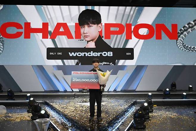 우승자 Gen.G 'wonder08' 고원재