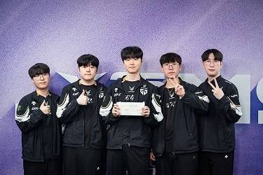 2025 LCK MSI 대표 선발전 3라운드에서 승리한 젠지.