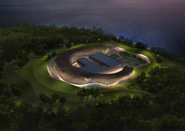 한국수력원자력이 개발에 참여 중인 170메가와트(MW)급 혁신형 소형모듈원자로(i-SMR)의 가상 조감도. 한국수력원자력 제공