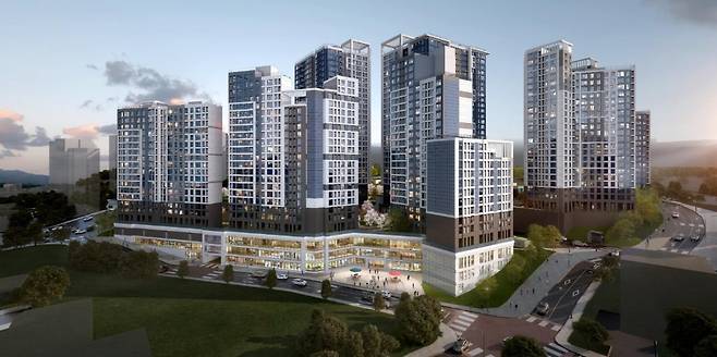 봉천14구역 재개발사업 조감도. 관악구 제공