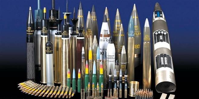 풍산이 생산하는 각종 탄약. /사진=한경DB